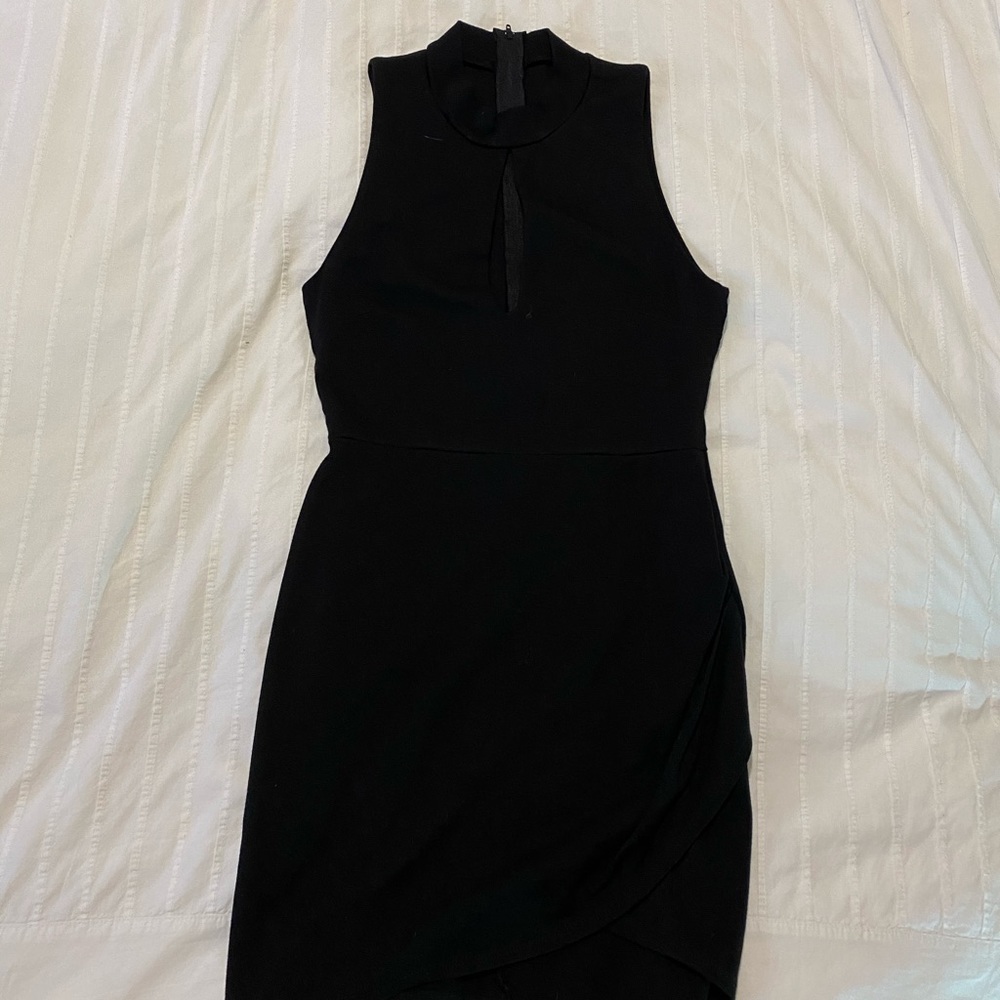 Front Slit Mini Dress - Picture 7 of 7